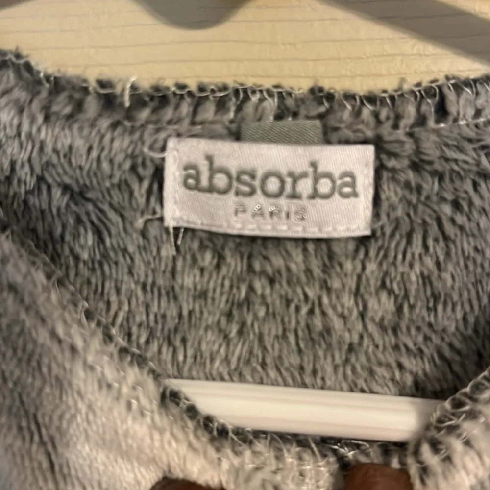 absorba Paris soft gray sweater/jacket